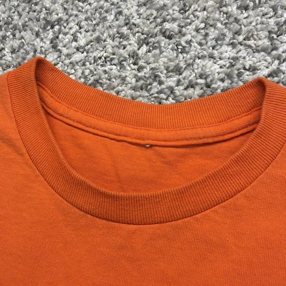Princeton Tigers Rowing Crew Tee Shirt Mens Size Small Orange - Picture 3 of 7